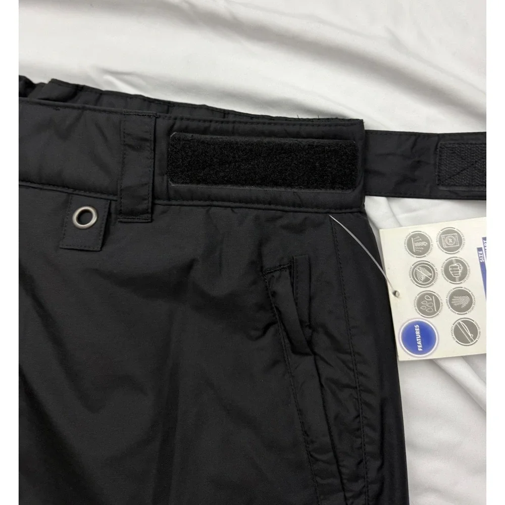Arctix Mens Essential Insulated Snow Pants Black XL Regular Fit Ski Snowboard